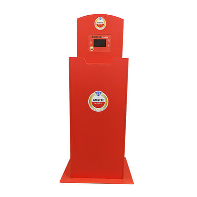 Kundengebundener Wein-Ausstellungsstand-automatischer vertikaler Verkäufer-Getränke-Automaten-Stand