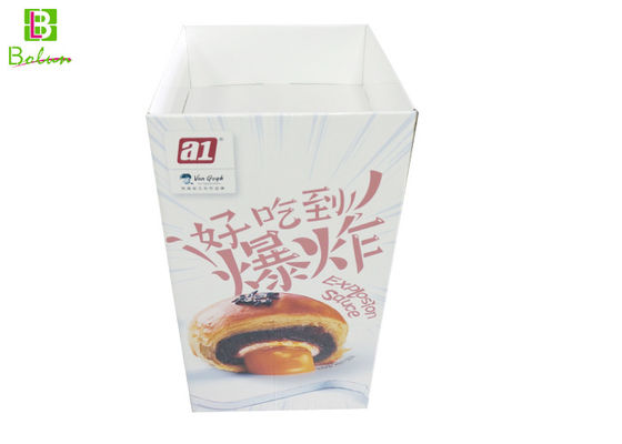 China Supermarketing-Pappe-Positions-Anzeige, Nachtisch-Wellpappen-Schaukartons fournisseur