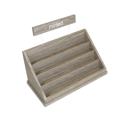 Qualität  POS Jewelry Wooden Display Stand Wooden Countertop Display Organizer Boutique Fabrik