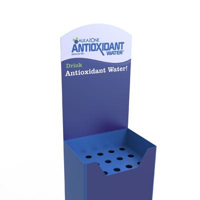 Mode-Art-alkalischer Wasser-Selbstaufzug-vertikaler Verkäufer mit veränderbarem Logo für Speicher