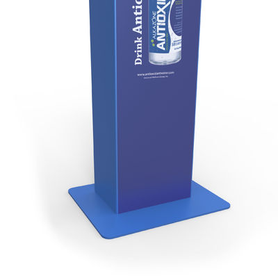 Mode-Art-alkalischer Wasser-Selbstaufzug-vertikaler Verkäufer mit veränderbarem Logo für Speicher
