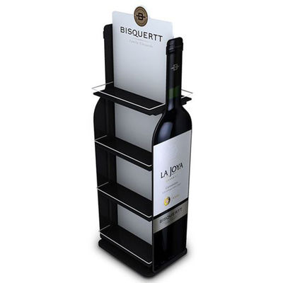 Kundengebundenes freie stehende Wein-Ausstellungsstand-Weinregal-Holzlagerungs-hölzernes Anzeigen-Regal für Bar