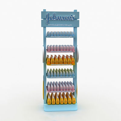Kundengebundener Baby-Spülwasser-Präsentationsständer-hölzerner Baby-Produkt-Präsentationsständer für mütterlichen und Säuglingsspeicher