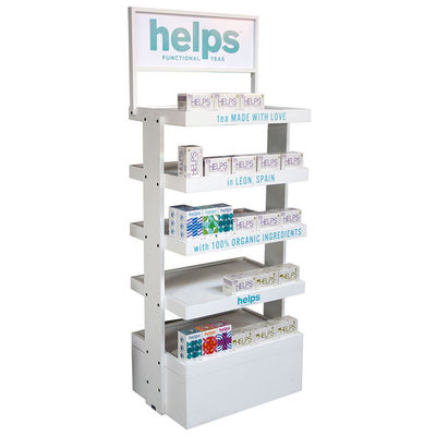 Kundenspezifischer Logo Cosmetic Display Stand Skin interessieren sich Acrylmake-upAusstellungsstand