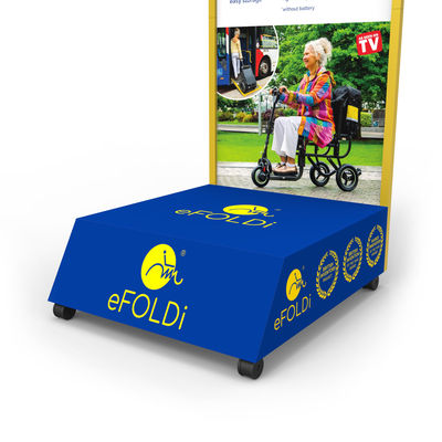 Eichen-elektrischer Fahrrad-Stand-elektrische Roller-Stand-Anzeige für Einzelhandelsgeschäft