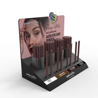 Eyeliner-Bleistift-Zähler-Display-Units PVC-Schaum-Brett-kosmetische Produkt-Ausstellungsstände